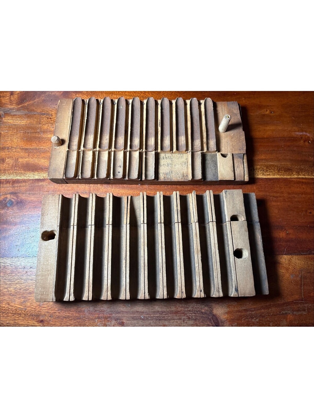 Antique Handmade Wood Cigar Mold